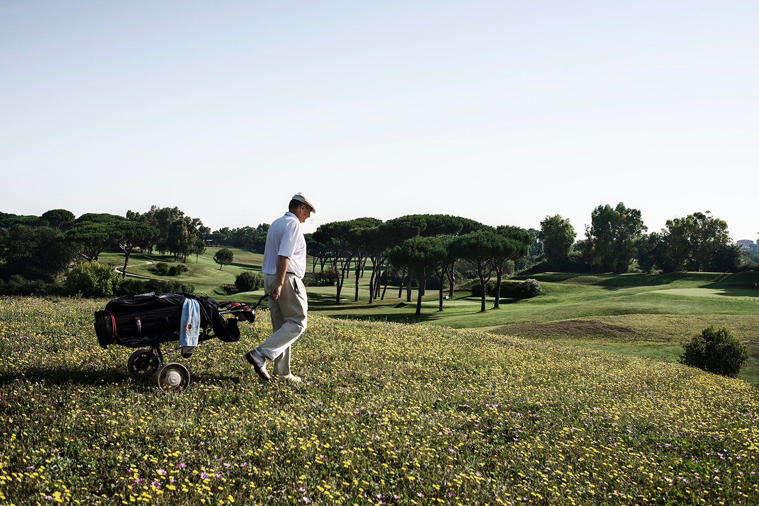 Acquasanta Golf Club, Rome, July 2014.