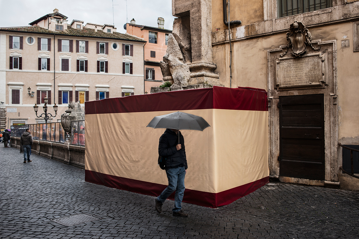 Trevi Fountain, Rome, January 2015.